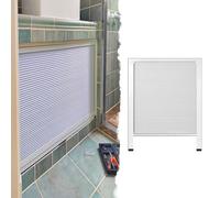 Porte Accordéon Interieur Petites Portes Accordéon à Tambour pour Placard de Garde-manger, Porte Pliante Alvéolée Personnalisable pour Stores de Puits de Lumière Buanderie(W50xH90cm/19.7x35.4")