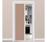 Porte Accordéon Interieur Porte Accordéon Intérieure pour Porte de Placard, Stores Coulissants Escamotables avec Cadre en Aluminium, Rideau de Porte Pliant Magnétique pour Salle de Bain et Chambre à C