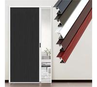 Porte Accordéon Interieur Porte Pliante Accordéon Robuste Avec Cadre En Aluminium, Portes Coulissante Accordéon En Nid D'abeille Pour Douche, Taille Personnalisable(70X180CM(27.6X70.9IN))