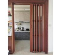 Porte Accordéon Interieur Porte Pliante En Accordéon, Joint Solide, Porte Coulissante Magnétique, Volet Roulant, Cloison De Séparation, Porte De Douche Télescopique(WxH 76x203cm/30x80in)
