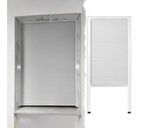 Porte Accordéon Interieur Porte Pliante Gain Place Placard Fenêtre, Portes Intérieures Accordéon Escamotables Sans Perçage, Panneau Coulissant Plusieurs Volets Séparation(W65xH85cm/25.6x33.5")