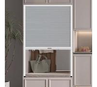 Porte Accordéon Interieur Portes Coulissantes de Placard, Porte Accordéon Pliante, Porte Moustiquaire Rétractable Non Tissée avec Cadre en Aluminium, Séparateur de Pièce Pliable(135x60cm/53x24in)