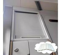 Porte accordéon, kit de Porte accordéon Pliante pour armoires de Cuisine et penderies, Porte de Placard coulissante à Tambour Gain de Place, moustiquaire en Plastique (46 x 66 cm)