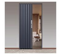 Porte accordéon pliante - Porte coulissante intérieure de rechange pour armoires et salles de bains - Séparateur de pièce et porte moustiquaire facile à installer