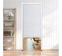 Porte accordéon Pliante sans perçage, cloison magnétique occultante, Porte moustiquaire 138,5 x 203 cm (55 x 80 po), idéale pour la Maison et Le Bureau, Gain de Place, Installation Facile, s