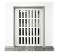 Porte accordéon,Porte accordéon interieur, Portes accordéon intérieures for porte pliante en plastique avec séparation de pièce visible, porte de douche(56x96in(142.2x243.8cm))