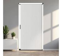 Porte accordéon Porte accordéon intérieure sans perçage 26/28/30/32/36/42/48/50/52/60/72/80 pouces, portes pliantes, portes coulissantes en alliage d'aluminium et tissu non tissé(58x85in(147x216cm))