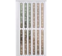 porte accordéon Porte Pliante Intérieure En PVC Blanc, Portes Accordéon, Hauteur 198 Cm - Porta De Séparation Pliante, Porte Accordéon Pour Cuisines/Salles De Bains(Style-3,110x198cm)