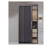 Porte accordéon, Portes Pliantes accordéon en Alliage d'aluminium, Portes de Placard coulissantes de Type Concertina avec quincaillerie de Montage, moustiquaire magnétique Enroulable verroui