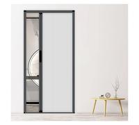 porte accordéon Portes Pliantes Intérieures De 195 202 Cm De Hauteur, Sans Perçage Porte Accordéon Avec Loquet Magnétique, Cloison Invisible En Accordéon Pour Maison/Bureau/Bar(100x195cm)