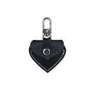 porte adresse forme cour noir pour chien ou chat. 5.5 x 5 cm - - TR-19721