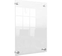 Nobo Porte-affiche mural A4 Premium Plus 1915591 – Acrylique transparent, fixation par les coins