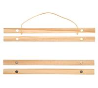 Porte-Affiche Aimanté En Bois Naturel 31 Cm