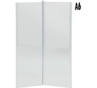 Porte affiche en Y 3 faces acrylique transparent Format A6 Securit G
