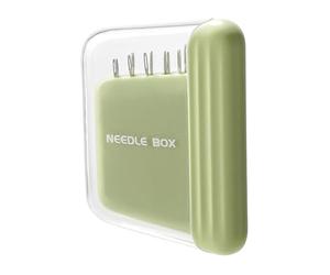 Porte-aiguille magnétique - Boîte de support de cerveau à coudre, organisateur de stockage d'aiguilles durable | Porte-aiguilles à broder pour la maison, le dortoir, la salle d'artisanat, ensemble