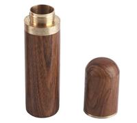 Porte-aiguilles en bois, mini tube cure-dents pour aiguilles à coudre à la main, tube de rangement pour ranger toutes sortes d'aiguilles fines