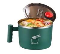 Porte-aliments - Récipient à soupe/déjeuner, récipient en acier robuste, bol isotherme anti-fuite, qui conserve le goût frais avec couvercle étanche | Voyage en plein air, pique-nique, randonnée