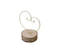 PORTE-ALLIANCES CUR MÉTAL OR SOCLE RONDIN 12CM