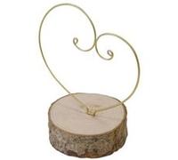 porte-alliances cur métal or socle rondin 12cm - générique acm365 Jaune G