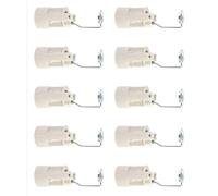 Porte-ampoule E14 Posteur de lampe de lampe résistante à la chaleur pour accessoires d'éclairage bricolage 10pcs
