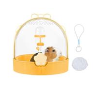 Porte-Animal - 7.09 Inc Travel Cage for Water Bottle, Hamster Bunny avec Gerbil Chinchilla, Oiseau hérisson pour Un boîtier de Transport pour Animaux de Compagnie Portable