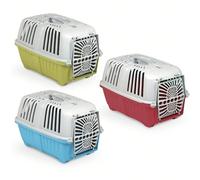 Porte-animaux de compagnie à coque rigide Le sac de transport parfait pour votre animal de compagnie est de conception traditionnelle et très pratique.Fabriqué en plastique polypropylène, il n'absorbe