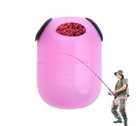 Porte-appâts portatif pour panier d'alimentation | Porte-leurres artificiels pour passionnées féminines et lacs de rivières en plein air et