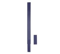 Porte-Arc en Violon, Coque en Arc de Violon Léger en Velours Doux (Blue)