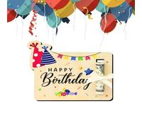 Porte-argent d'anniversaire, Apportez de l'argent de joyeux anniversaire | Joyeux anniversaire, bibelots porte-espèces, porte-argent anniversaire pour de l'argent, cartes de vœux, cartes de voeux