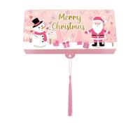 Porte-Argent de Noël pour Espèces Fournitures de Fête Pliables du Père Noël