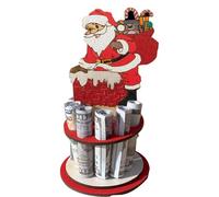 Porte-argent de Noël pour espèces, ornements de Noël pour porte-argent | ornements de Noël pour porte-argent | décoration de bureau, tirelire décoration pour la maison, pièce maîtresse de table de