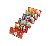 Porte-Argent Surprise de Noël Enveloppe Festive avec 10 Emplacements pour