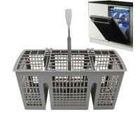 Porte-argenterie pour lave-vaisselle, Porte-ustensiles à panier filtrant pour la cuisine, Remplacement du panier à ustensiles compatible avec la plupart des lave-vaisselle