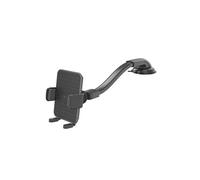 Celly Support téléphone pour voiture MountFlex Plus 360° Ventouse à bras flexible Noir