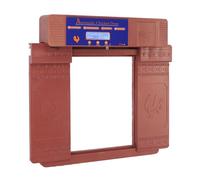 Porte Automatique de Poulailler, Porte de Poulet électrique Télécommandée, Conception Sensible à la Lumière, Double Ouverture, Mode Minuterie, Protection de Courant, pour (5#)