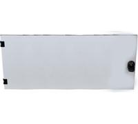 Porte avant pour répartiteur mural 4U, acier RAL7035 Fabricant : EFB-Elektronik (102130GR.04S)