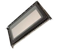 Porte avec vitre d'origine Four micro-ondes 482000097458, C00858764 WHIRLPOOL