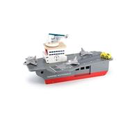 Vilac – Porte-avions Marine Nationale – Jouet en bois avec accessoires – À partir de 3 ans – 9305