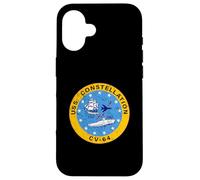 Porte-Avions rétro CV-64 USS Constellation US Naval Coque pour iPhone 16