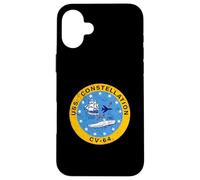 Porte-Avions rétro CV-64 USS Constellation US Naval Coque pour iPhone 16 Plus