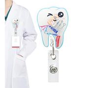 Porte-badge à clip - Porte-clé | Orgue Shake Toy Hanger Clip rétractable pour hôpital, conférence, infirmières, chirurgiens, personnel, école, médecin, lieu de travail