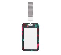 Porte-badge à motif triangulaire, double face coulissante, capable de numériser le film transparent