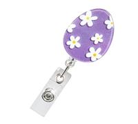 Porte-badge amusant pour infirmières, médecins, enseignants, travailleurs, enrouleurs de badge d'infirmière rétractable avec clip rotatif