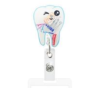 Porte-Badge avec Clip,Support Pour Clés Et Badge - Clip Rétractable Pour L'Accrochage Et L'Organisation Pour Le Personnel Médical Dans Les Lieux De Travail Écoles Conférences Et Hôpitaux