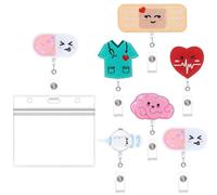 Porte-badge avec cordon pour badge, carte d'identité, clés - MEDICAL JOJO style + ETUI