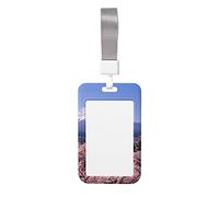Porte-badge avec cordon pour le travail, l'infirmière, l'enseignant - Fuji Japon - Taille unique