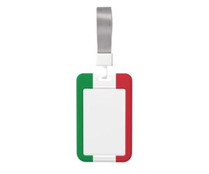 Porte-badge avec drapeau italien - Protection de carte - Convient pour les employés de bureau, les gestionnaires et les employés