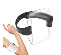 Porte-Badge Brassard | Sécurisé Transparent et Léger,Brassard pour Badge d'Identification et Tickets - pour Voyages Ski Événements Conférences Festivals Cartes de Saison