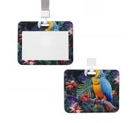 Porte-badge coulissant avec porte-badge vertical en plastique imperméable pour le travail, le bureau, les médecins, les infirmières