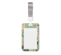 Porte-badge coulissant en plastique rigide pour lire journaux, salle de bain, porte-badge, porte-nom pour infirmières, bureau